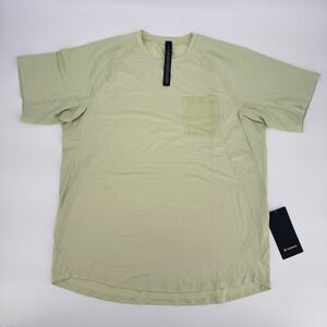 Lululemon Ventilated Hiking Short Sleeve‎ Shirt XL Dewy Green Men's NWT